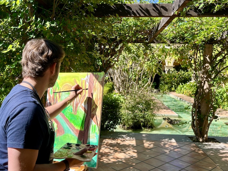 Benjamin-Godart-peinture-villa-rothschild