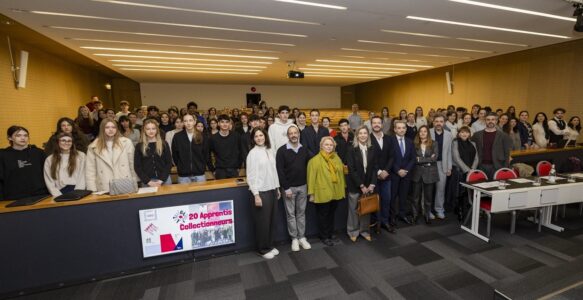Les apprentis collectionneurs 2025. ©Direction de la Communication-Manuel Vitali