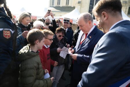 Visite princière en Normandie