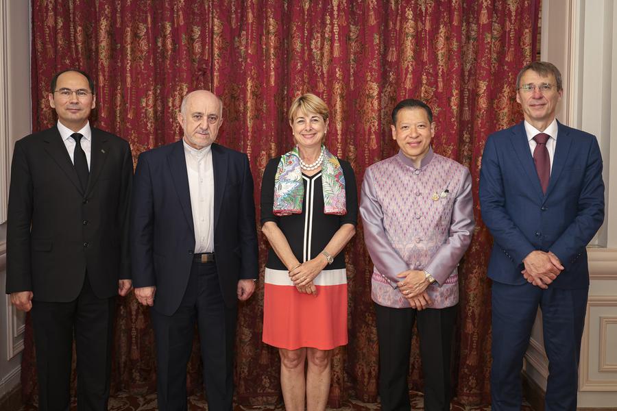 Nouveaux-Ambassadeurs-Iran-Thailande-Republique-tcheque-Turkmenistan.-C-Direction-de-la-Communication-Stephane-Danna_900x900