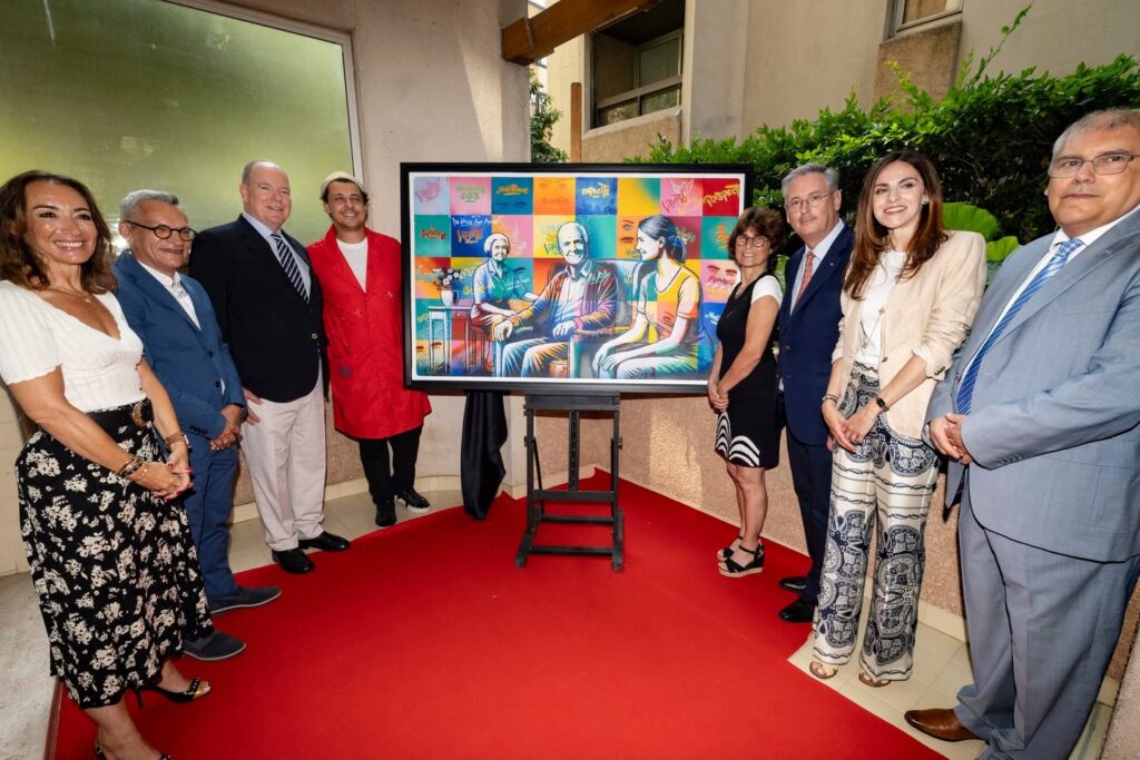 le prince albert II au CCGM