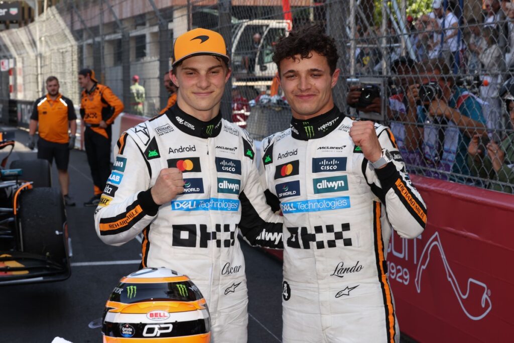Lando Norris Oscar Piastri Calendrier F1 2026 Monaco