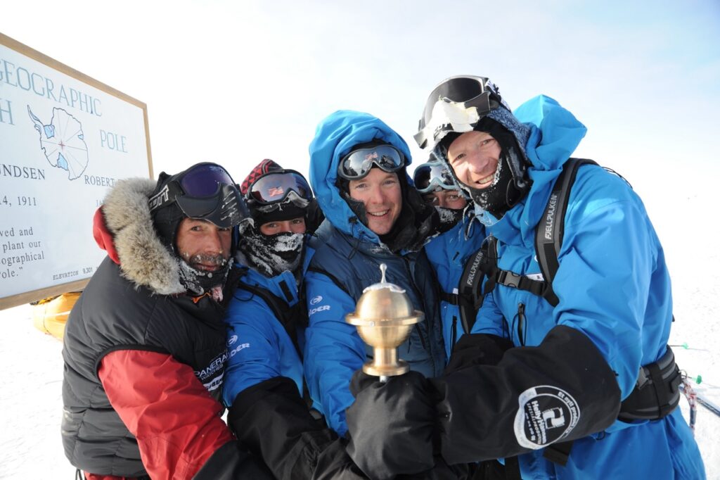 Prince Albert II's expedition to the South Pole, in Antarctica © Copyright - Monaco Palace archives - IAM