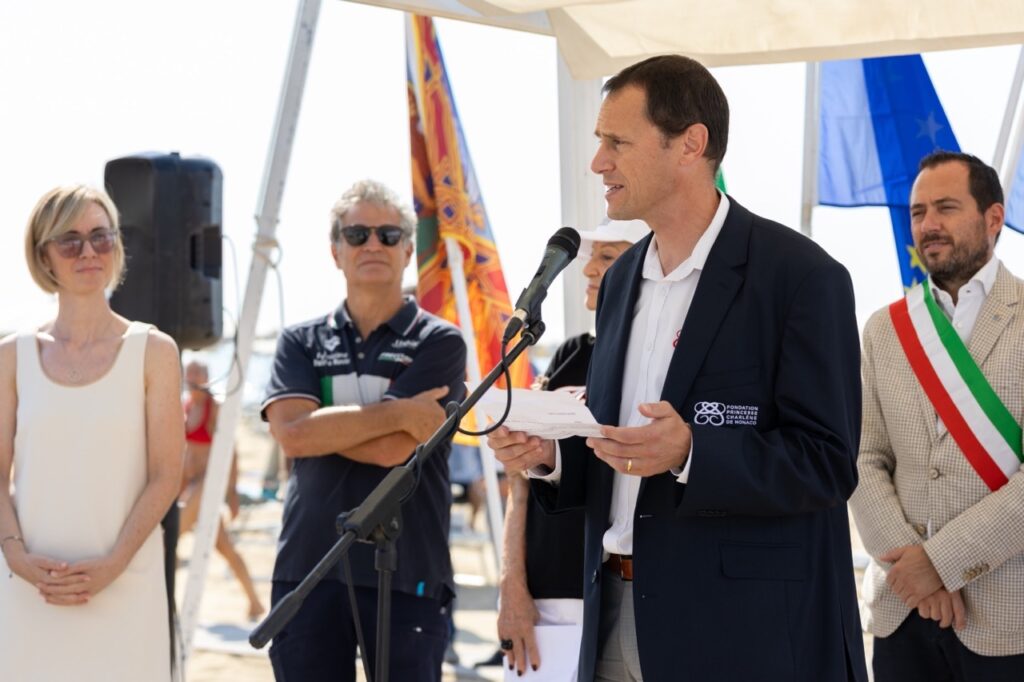 Xavier Archimbault représentant officiel de la Fondation © Consulat de Monaco à Venise
