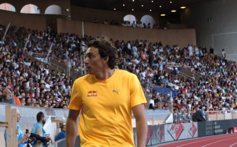 Armand Duplantis à Herculis en 2025 © Benjamin Godart - Monaco Tribune