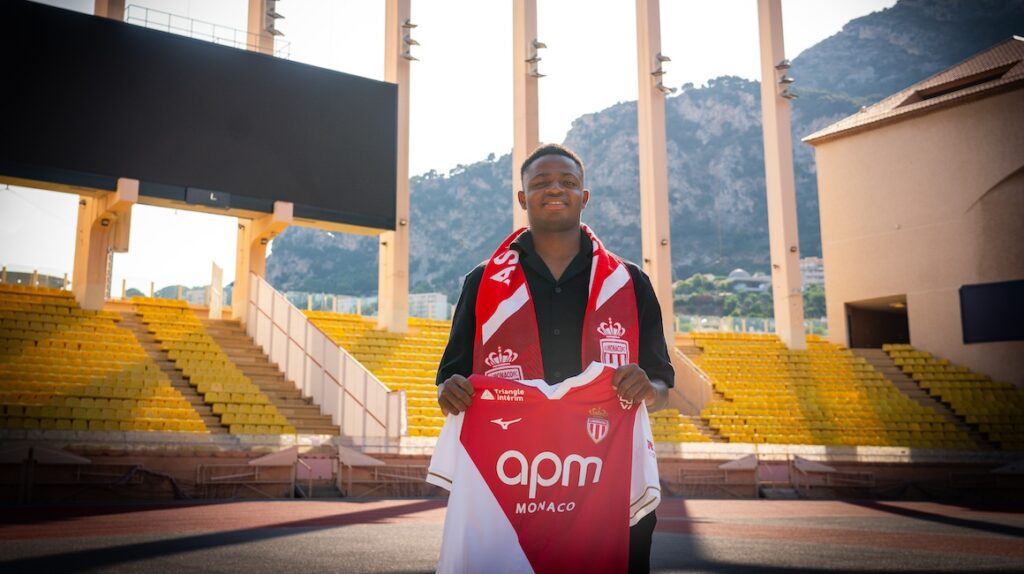 Oumar Konaté rejoint le Groupe Elite © AS Monaco