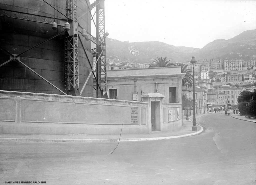 Le virage du gazomètre en 1935 © Archives Monte-Carlo SBM