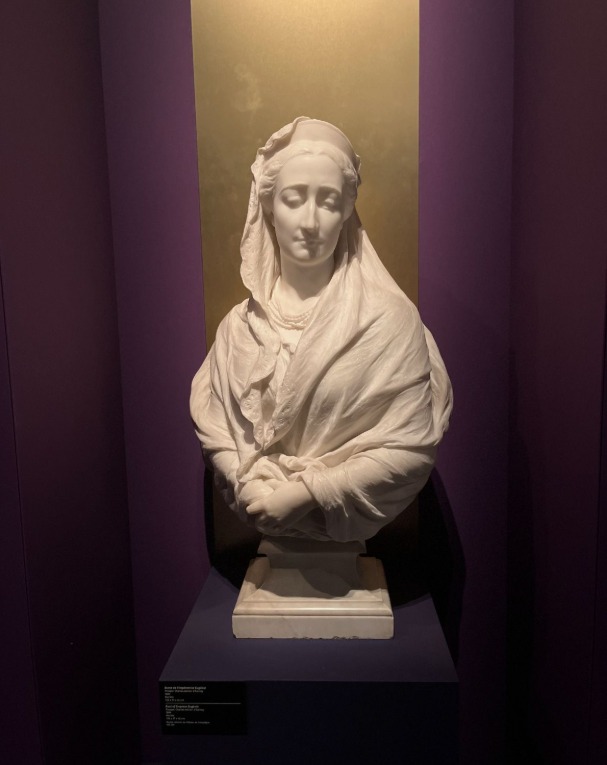 Bust of Empress Eugénie by Charles Adrien Prosper d'Épinay