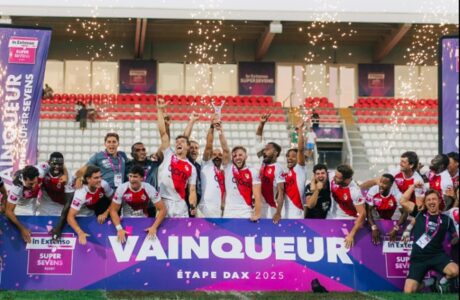 Le Monaco Rugby 7 s'est à nouveau imposé lors de la seconde étape du Supersevens à Dax © In Extenso Supersevens Rugby