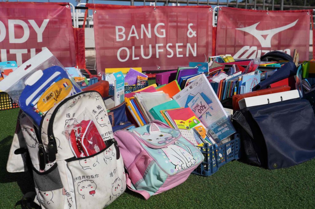 cartables asociation les enfants de Frankie