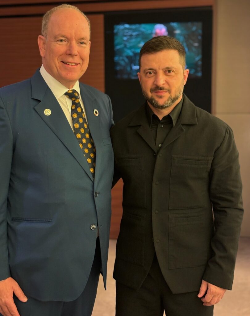 Le Prince Albert II a rencontré le Président Zelensky au sommet de l'ONU à New-York