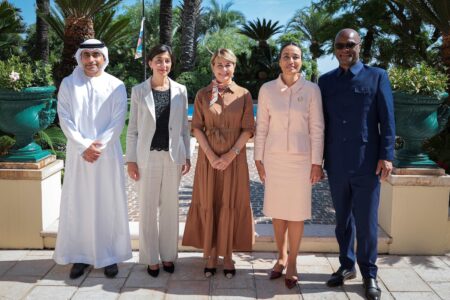 Diplomatie, de nouveaux Ambassadeurs accrédités - Afrique du Sud _ Costa Rica _ Bulgarie _ Emirats Arabes Unis © Stéphane Danna _ Direction de la Communication