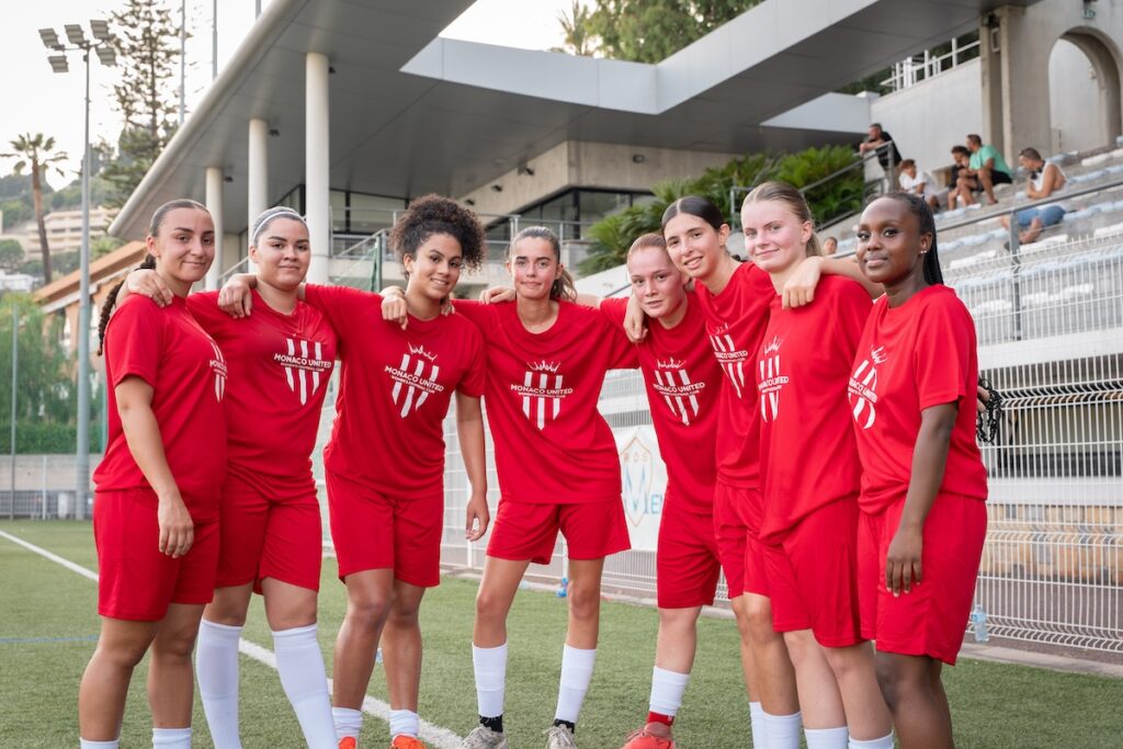 Les joueuses du Monaco United ont disputé deux rencontres amicales durant l'été © Monaco United