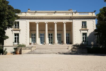 Villa Eilenroc, côté Ouest, cap d'Antibes, Juan-les-Pins