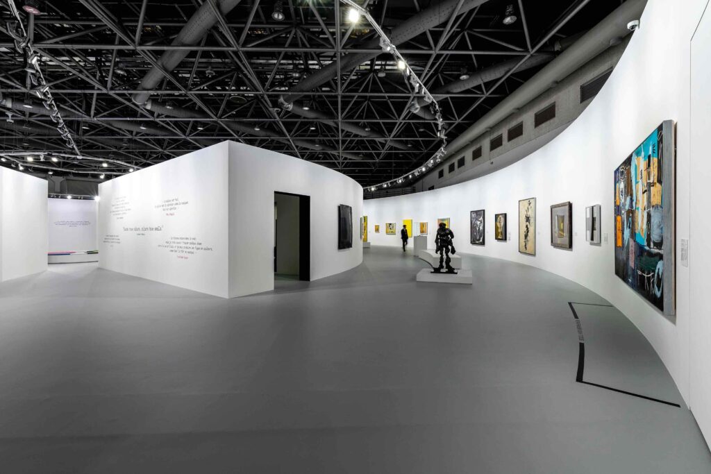 © GRIMALDI FORUM MONACO - Éric Zaragoza - Exposition « Couleurs ! Chefs-d’œuvre du Centre Pompidou » - Tableaux - Salle Noire - 163