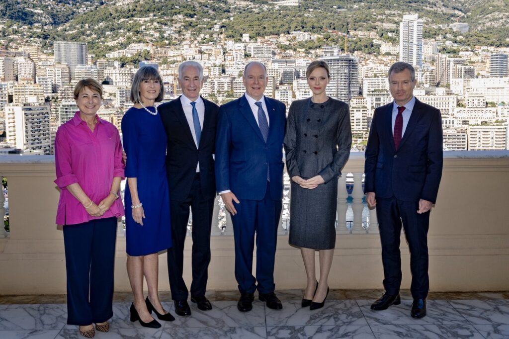 L’Ambassadeur extraordinaire et plénipotentiaire des États-Unis d’Amérique en Principauté et son épouse, Mme Seryl Kushner © Manuel Vitali - Direction de la communication