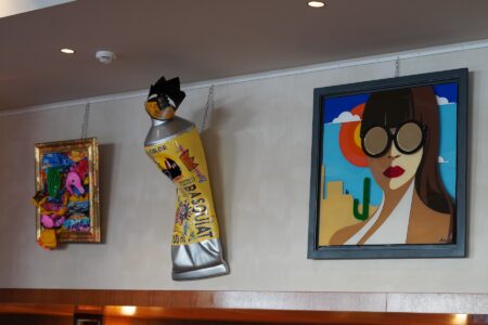 The artist RICE's creations are on show at the Quai des Artistes © Stéphane Renaux 