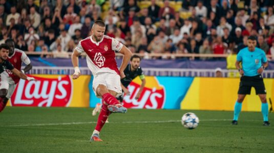 Dier sur penalty offre un nul à Monaco face aux Skyblues