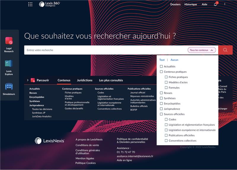 Lexis Nexis 360 Intelligence