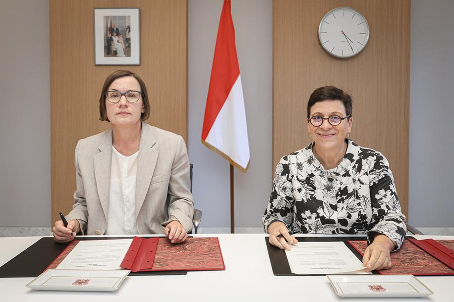 Monaco et le CICR réaffirment leur partenariat et leur engagement en faveur du droit international humanitaire © Stéphane Danna - Direction de la Communication