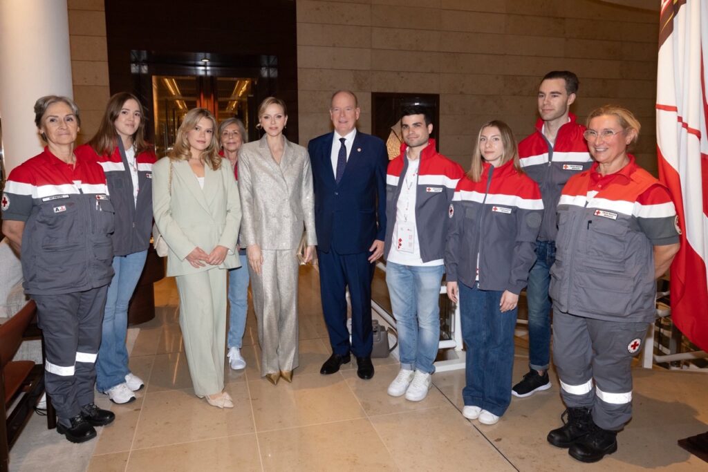 Un dîner de gala au Yacht Club de Monaco, en présence du Couple princier et de Camille Gottlieb, a conclu la journée © Michaël Alesi / Frédéric Nebinger / Palais princier