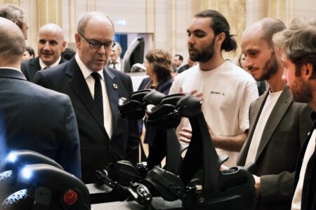 Le Prince Albert II est allé à la rencontre des start-ups présentes à Ever Monaco 2025 © Monaco Tribune