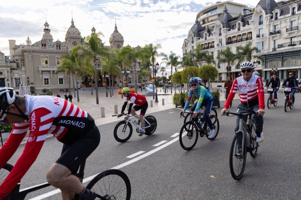 Prince Albert II vélo la vuelta