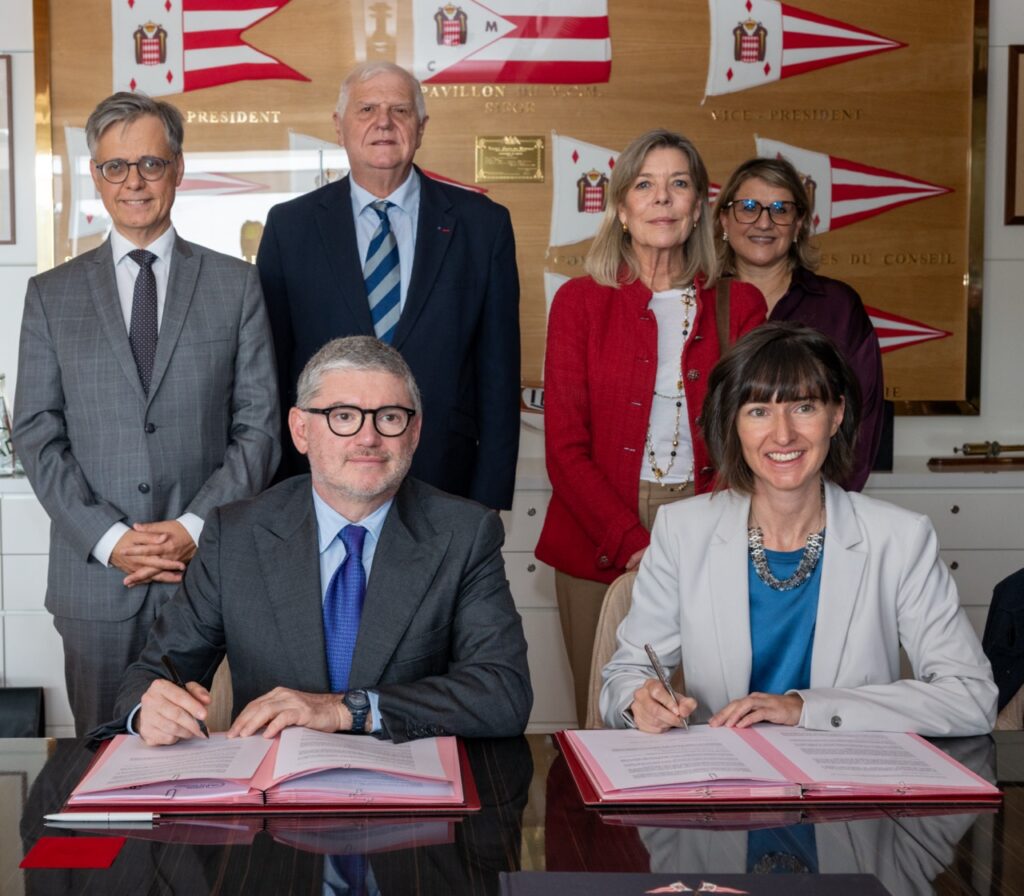 La Princesse Caroline est présidente du comité de pilotage de l'Unité de Recherche sur la Biologie des Coraux Précieux © CSM/C Gallo
