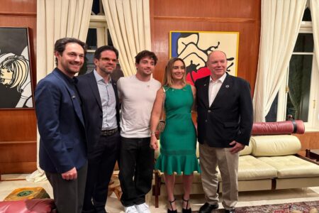 Charles Leclerc & Prince Albert II