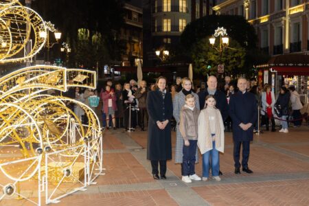 Famille Princière Marché Condamine Noël