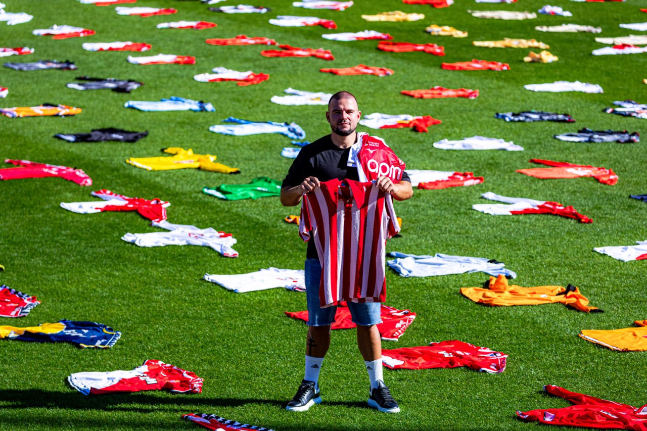 The impressive world record held by Julien Bouron, a huge AS Monaco fan