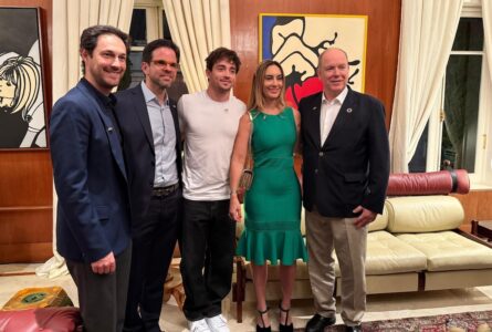 Prince Albert II & Charles Leclerc