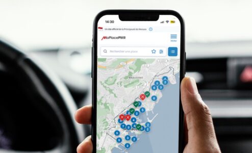 L'application Ma Place PMR complète le dispositif numérique Street Nav © DR