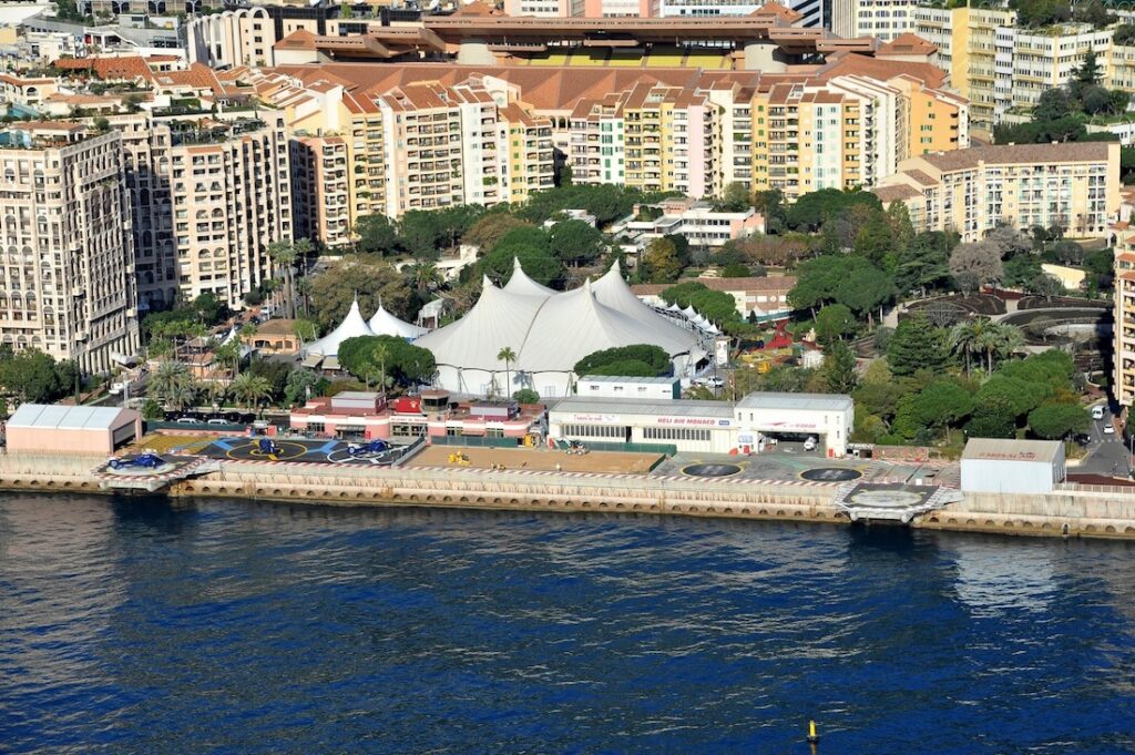 Chapiteau de l'Espace Fontvieille