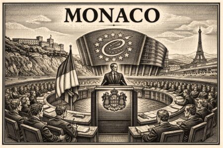 Du 15 mai au 10 novembre 2026, Monaco prendra la présidence du Comité des Ministres du Conseil de l'Europe © image générée par IA