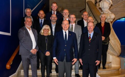 Le Prince Albert II a posé aux côtés des membres du Comité de perfectionnement © CSM