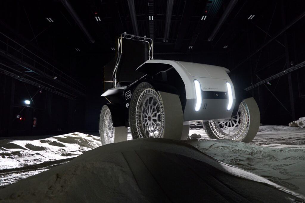 Le rover Mona Luna se distingue par sa technologie 100 % européenne © Venturi Space Romero