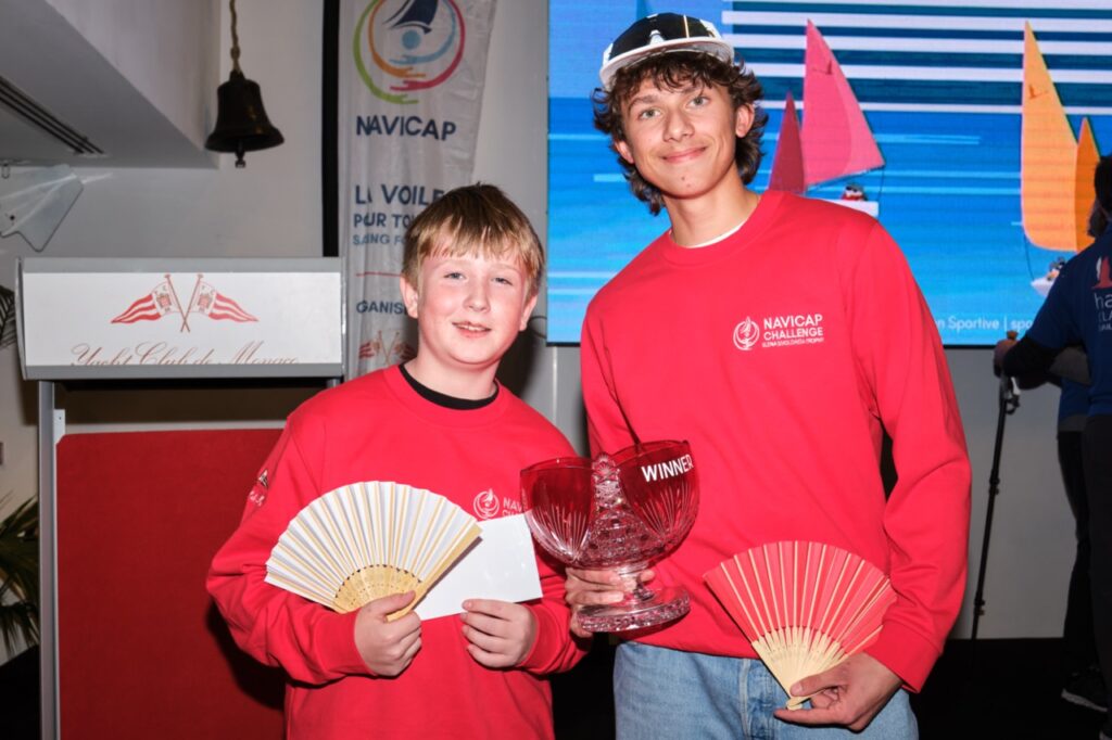 La paire de vainqueur de cette troisième édition © Navicap Challenge - Yacht Club de Monaco