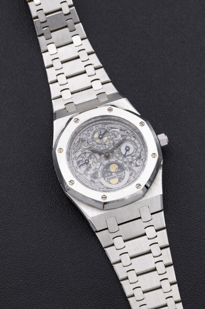 La montre Audemars Piguet Royal Oak a été adjugée 228 600 euros © Wannenes