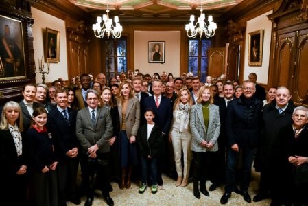 Les nouveaux Monégasques ont été célébrés par la Mairie le 23 janvier © Mairie de Monaco