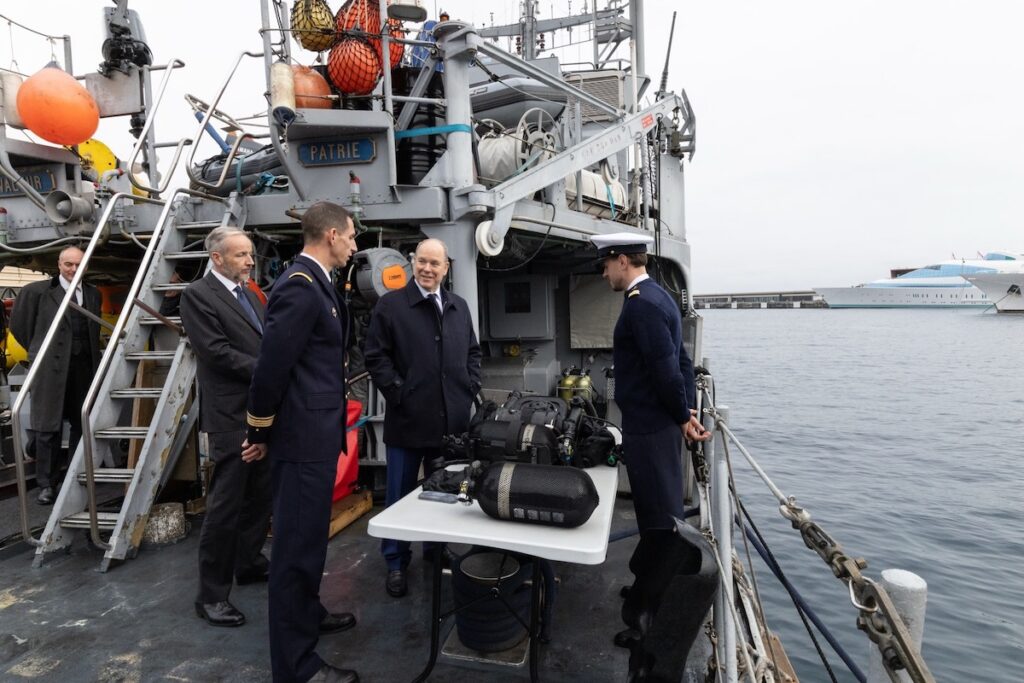 marine nationale - Prince Albert II