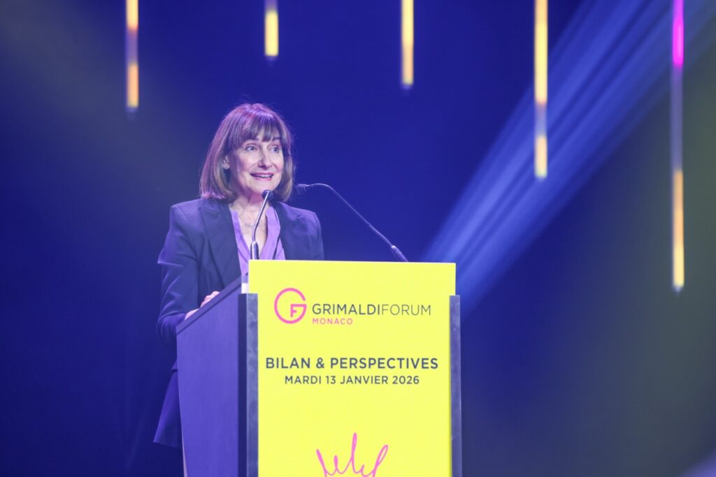 Sylvie Biancheri a annoncé des résultats exceptionnels pour 2025 et déjà une année historique en 2026 © Grimaldi Forum