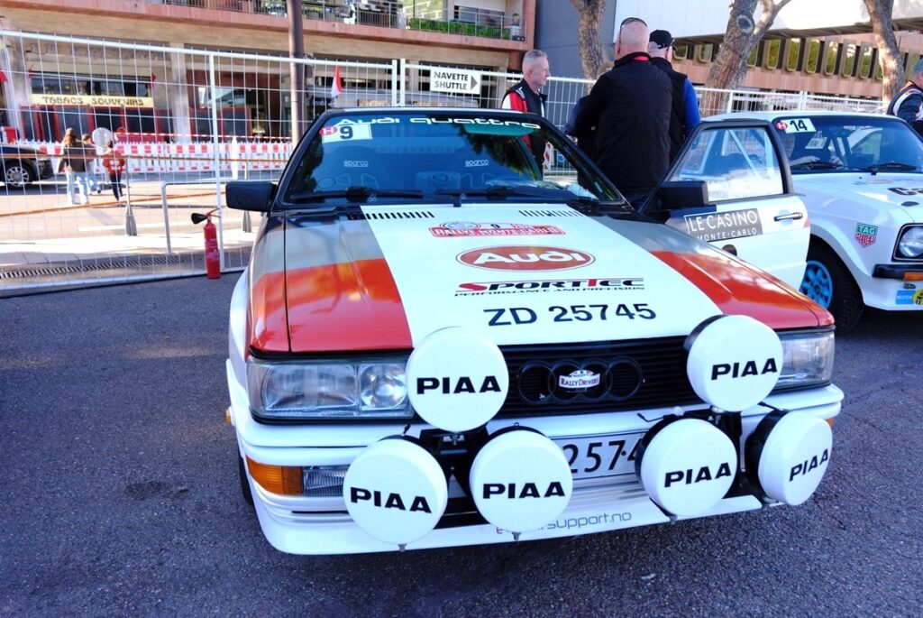 La Audi Quattro de Terje Baardseth et Espen Lippert © Benjamin Godart - Monaco Tribune