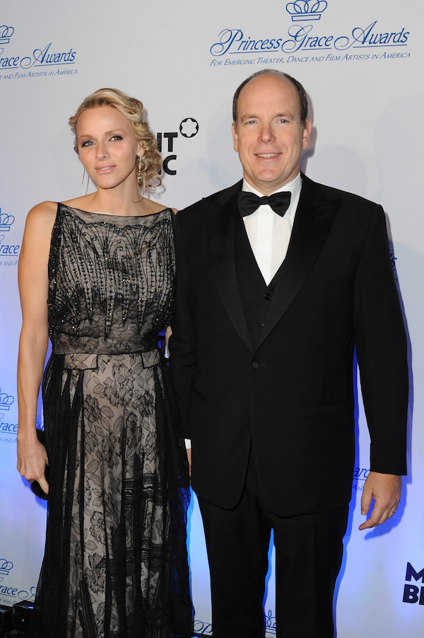 Le Prince Albert II et la Princesse Charlène assistent à la cérémonie des Princess Grace Awards 2011 à New York.