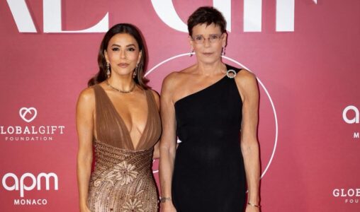 La Princesse Stéphanie en robe Dior au Global Gift Gala en octobre 2025 © Frederic Nebinger / Palais Princier