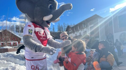 La caravane du Kids Tour effectuera une étape à Valberg le 27 février © AS Monaco