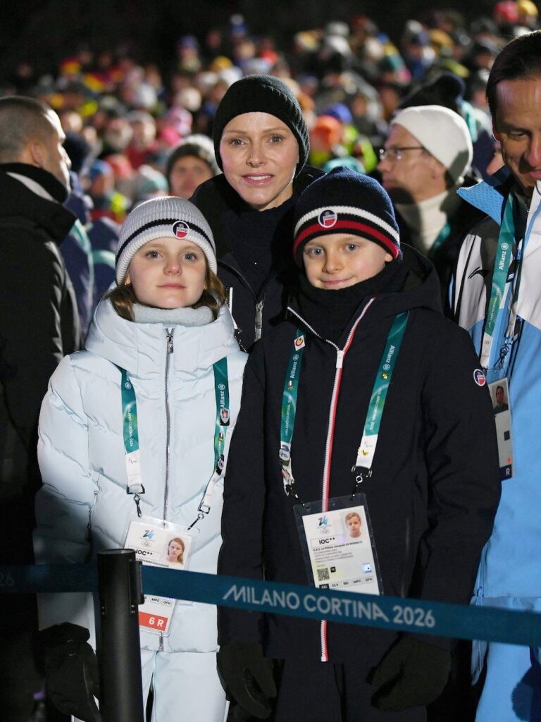 La Famille princière aux XXVe Jeux Olympiques d’hiver de Milano Cortina