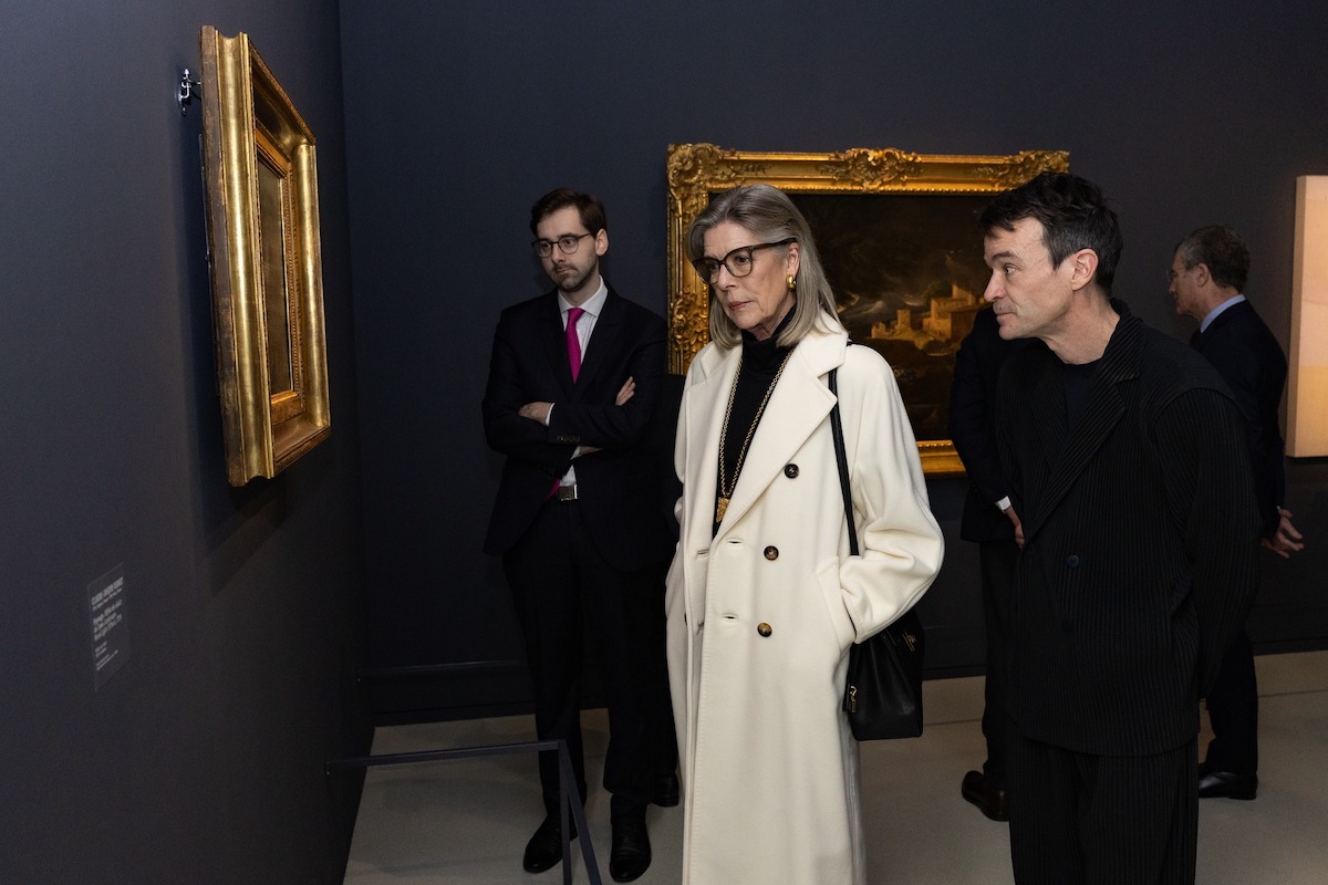 In pictures: Princess Caroline captivated by Poussin’s dramatic landscapes in Monaco