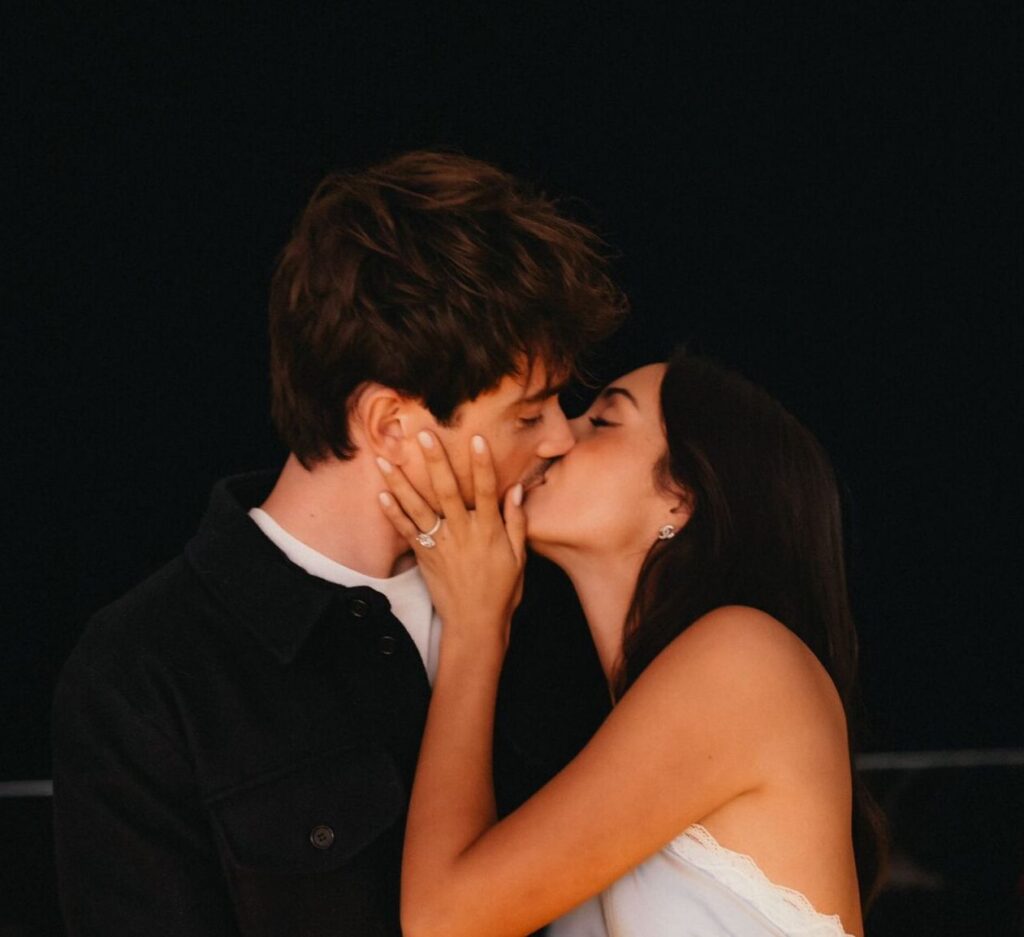 Charles Leclerc et alexanda saint Mleux