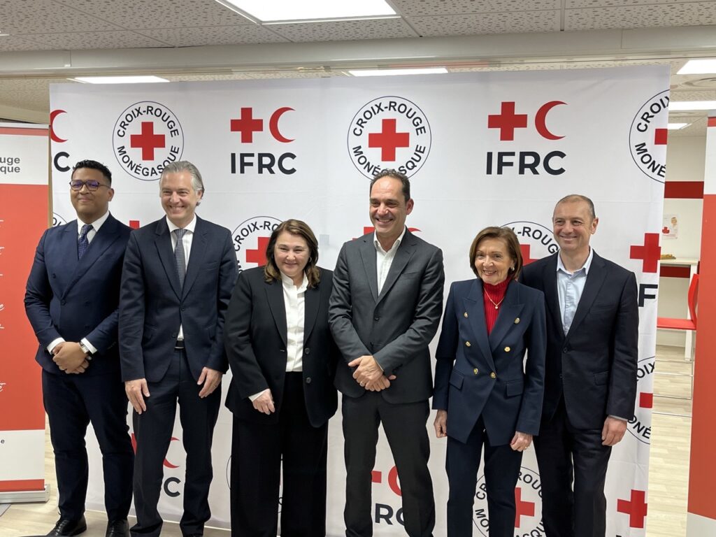 La Croix rouge monégasque a tenu sa conférence de presse annuelle ce mardi 10 mars © Monaco Tribune